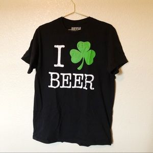 I Shamrock Beer St Patty's Day T Shirt